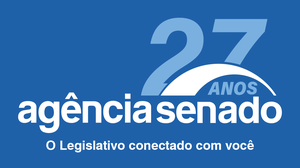 banner comemorativo Agência Senado 27 anos