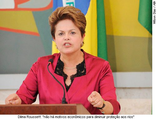 A presidenta Dilma Rousseff 