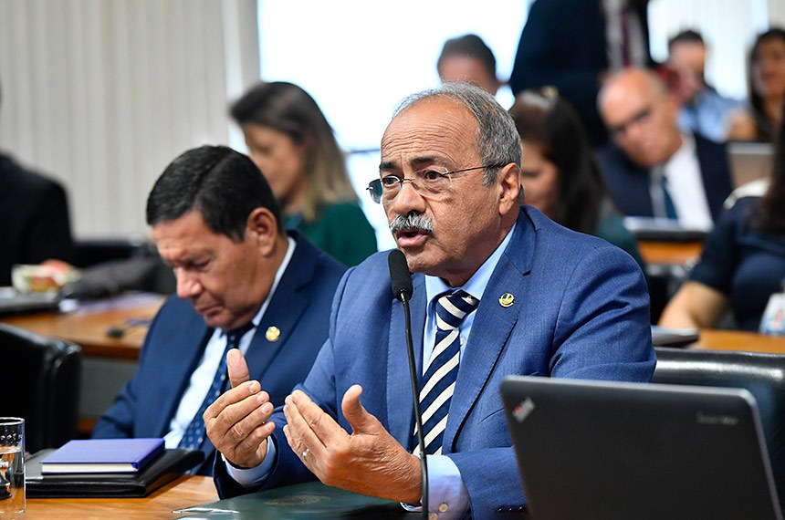 Bancada:
senador Hamilton Mourão (Republicanos-RS); 
senador Chico Rodrigues (PSB-RR) - em pronunciamento.