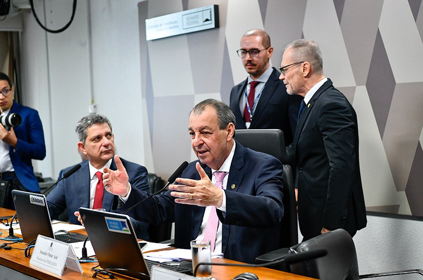 Mesa: 
senador Rogério Carvalho (PT-SE);
presidente da CPIBRASKEM, senador Omar Aziz (PSD-AM); 
senador Fabiano Contarato (PT-ES).